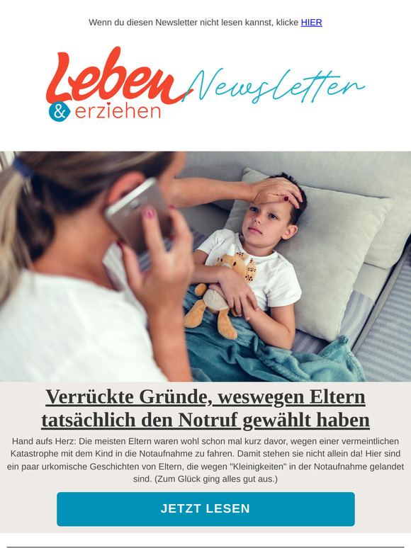 🚑 Verrückte Gründe, weswegen Eltern wirklich den Notruf gewählt haben