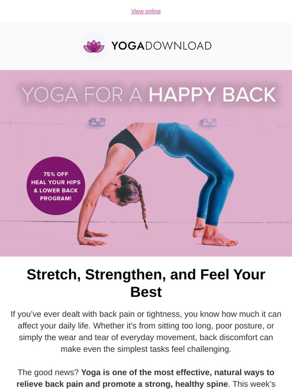 Back Pain, —? | 75% Off Back Pain Program