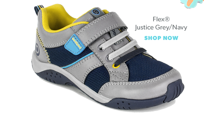 Shop Justice Grey Navy