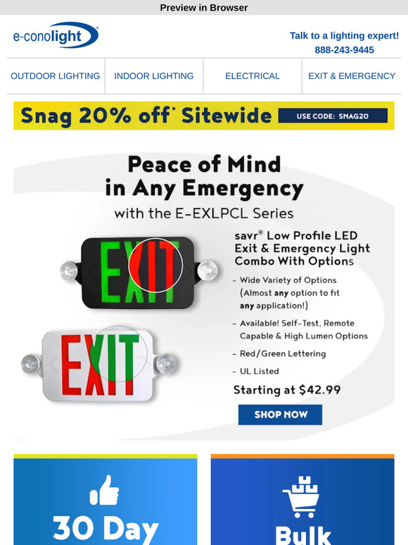 💡 Guiding the Way to Safety & Security + 20% off sitewide!