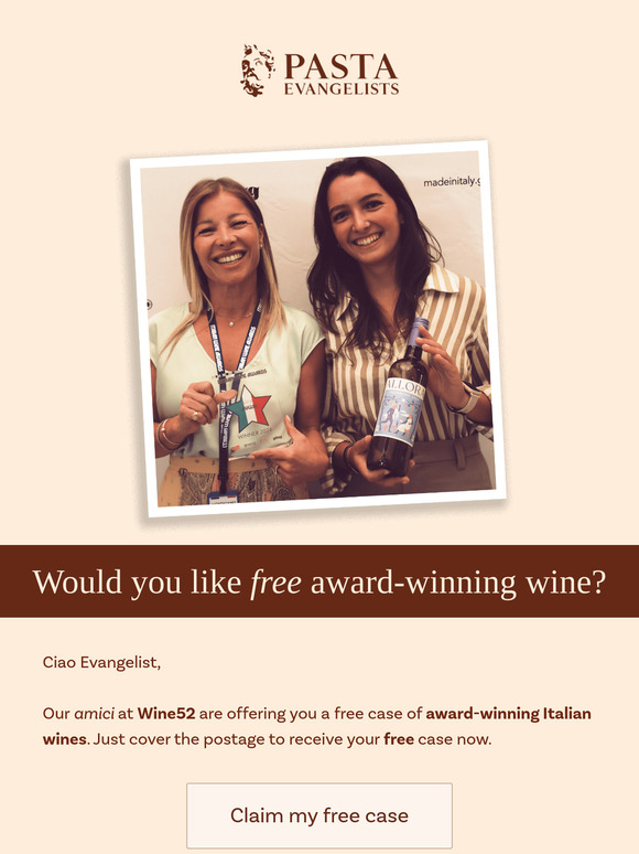 Discover Italy’s best wine - for free! 🍷
