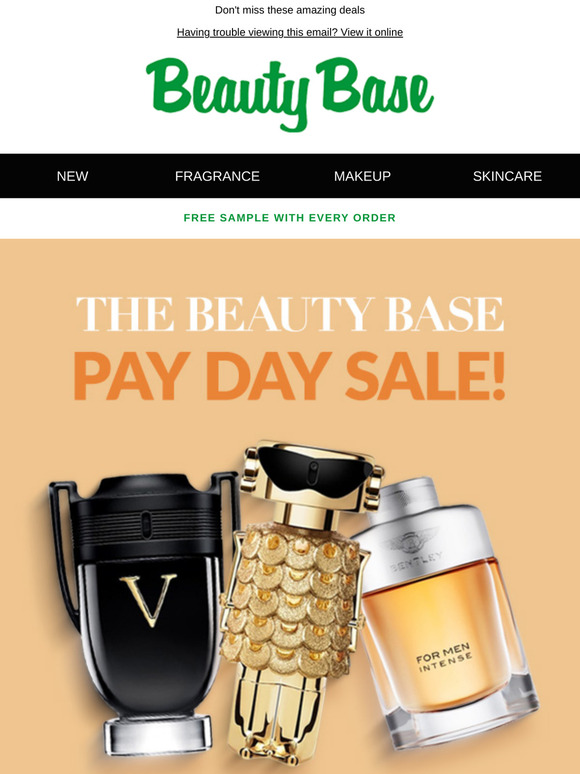 The Beauty Base Pay Day Sale!