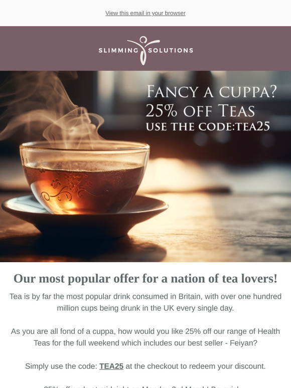 Fancy a cuppa? ☕