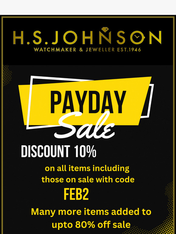 Pay Day Sale, still on ✅ 10% off everything |
