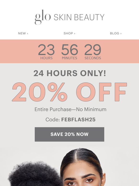 20% off for 24 hours!
