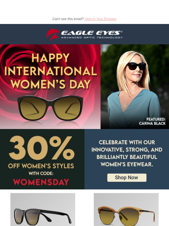 💃30% Off Women’s Eyewear All Week!💃