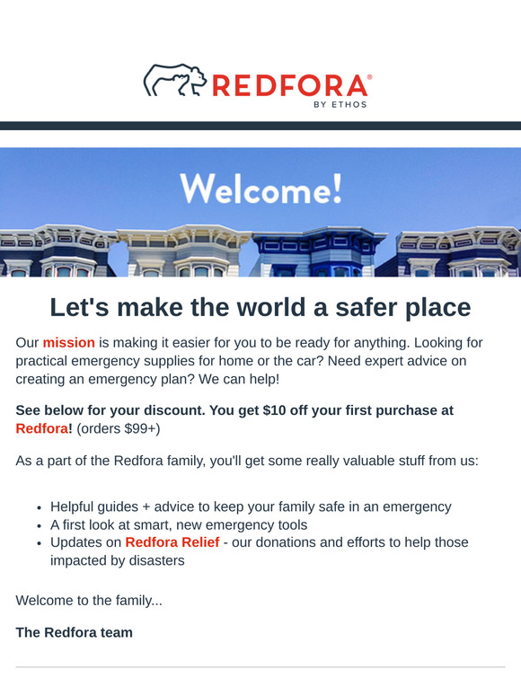 Welcome to Redfora + Discount Code