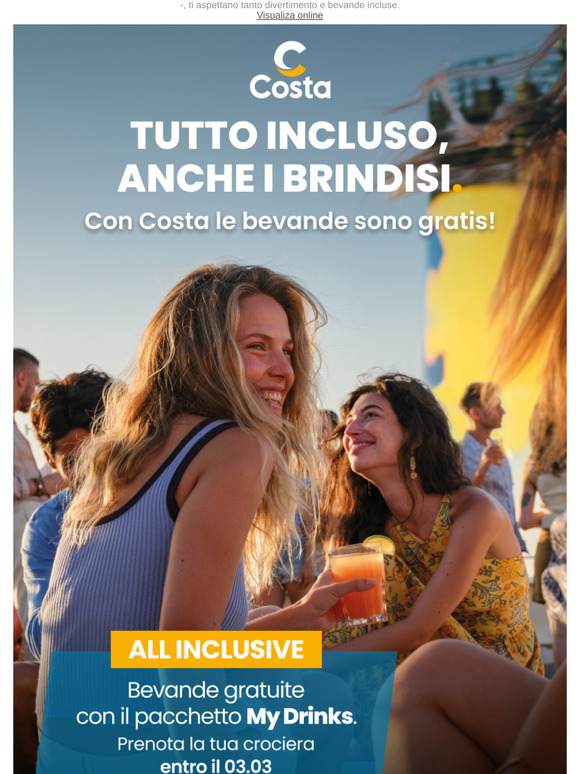 3... 2... 1... Invito in attesa: hai poco tempo per prenotare in All Inclusive!