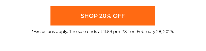 *Exclusions apply. 