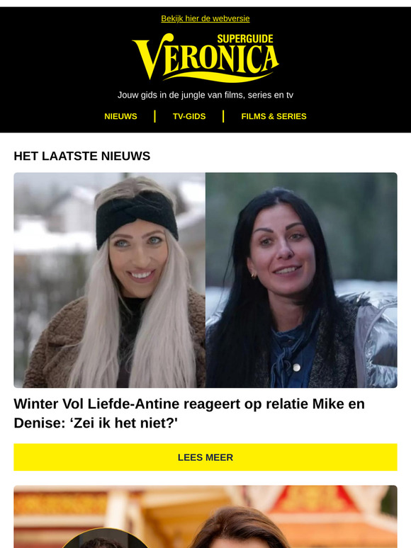 Winter Vol Liefde-Antine reageert op relatie Mike en Denise: ‘Zei ik het niet?'