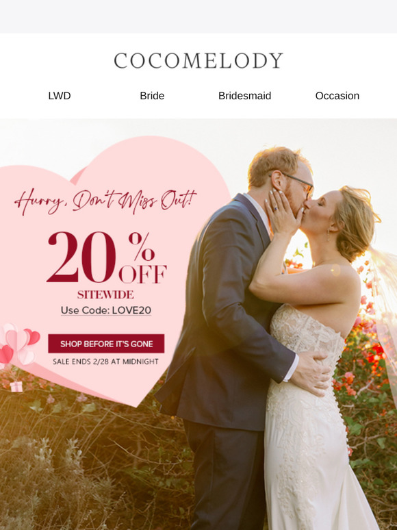 💌🌈Final Hours to Shop the Love—20% Off Sitewide!