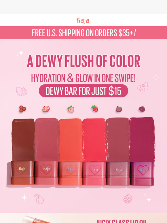 Your Glow, Your Way – Dewy Bar at 40% OFF!