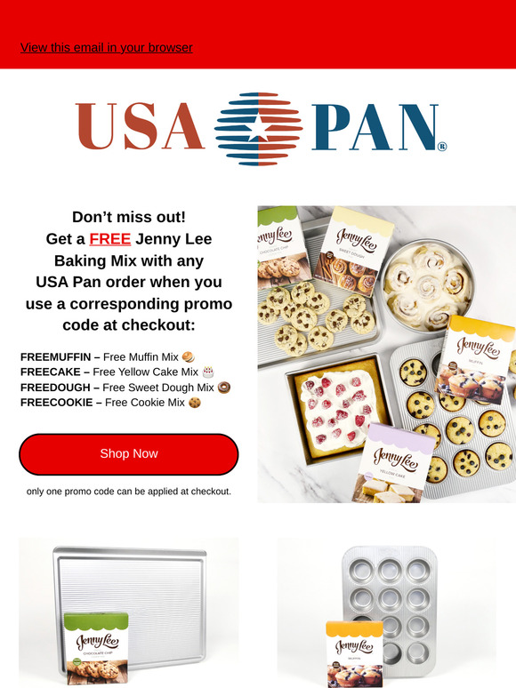 Don't Miss Out on Free Jenny Lee Baking Mixes!