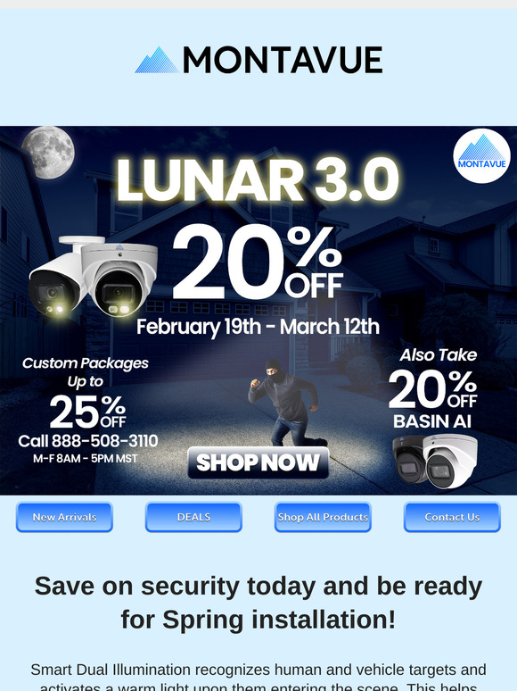 20% Off 💡Smart Dual Illumination Security Systems