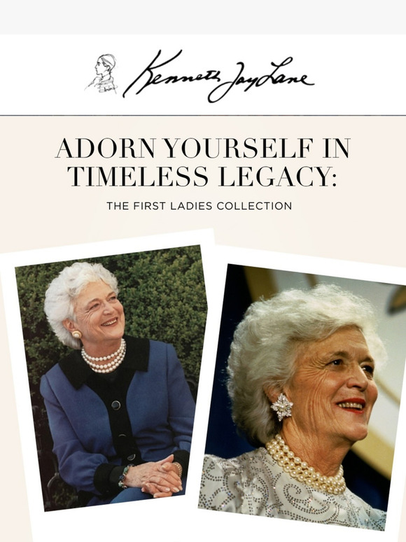 As seen on our First Ladies