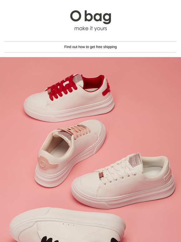 New O sneakers | the first step towards spring