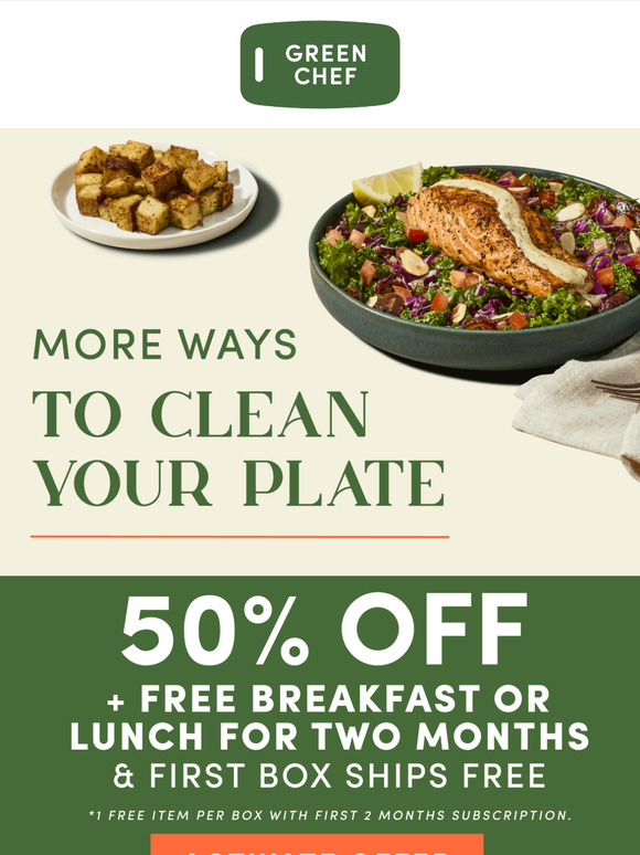 50% off | Meals you'll crave -->>