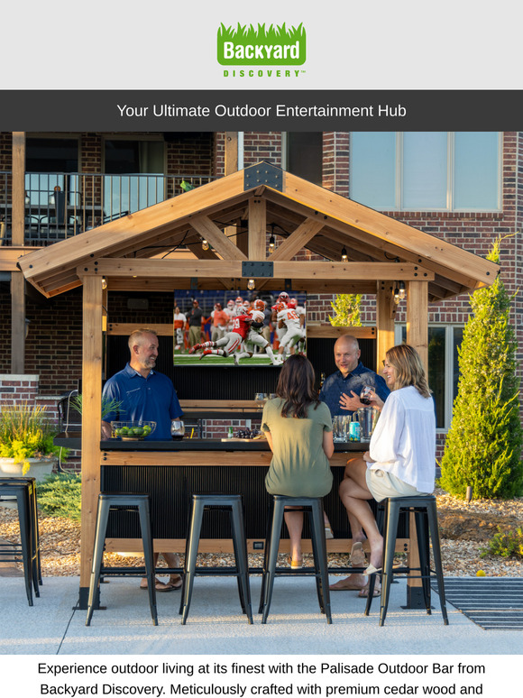 Elevate Your Evenings: Discover the Perfect Outdoor Bar!