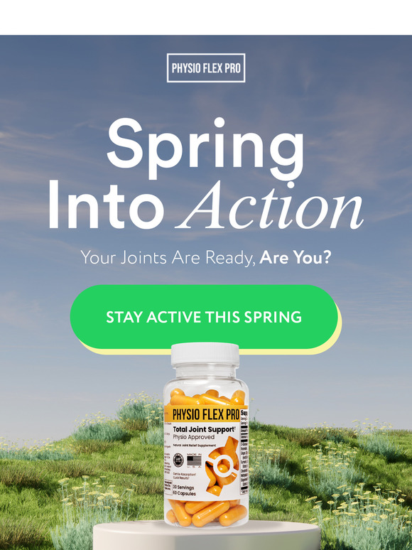 Spring Into Action ☀️