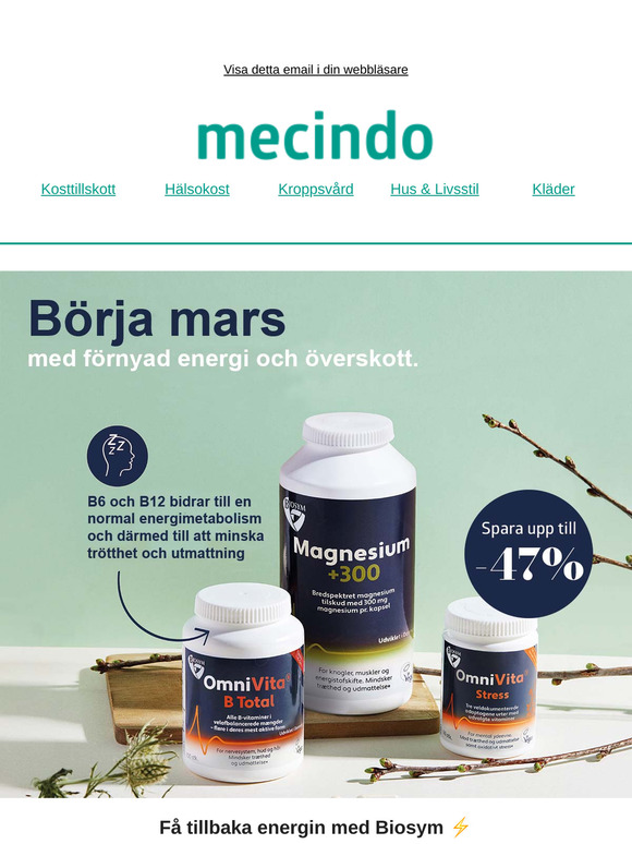 Trött och slutkörd? Få tillbaka energin med Biosym ⚡