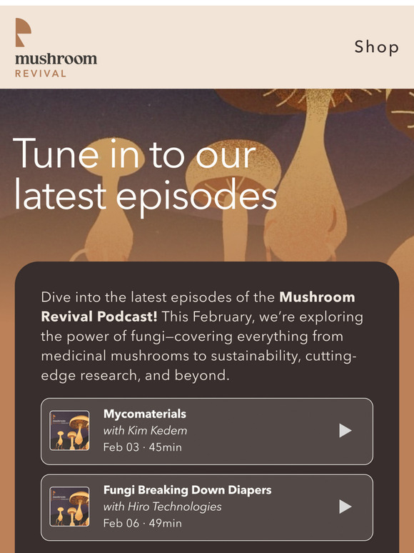 February’s Must-Listen Mushie Episodes