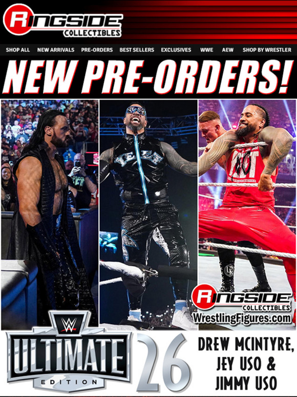 New Pre-Orders 👀 WWE Elites, Ultimates & More!