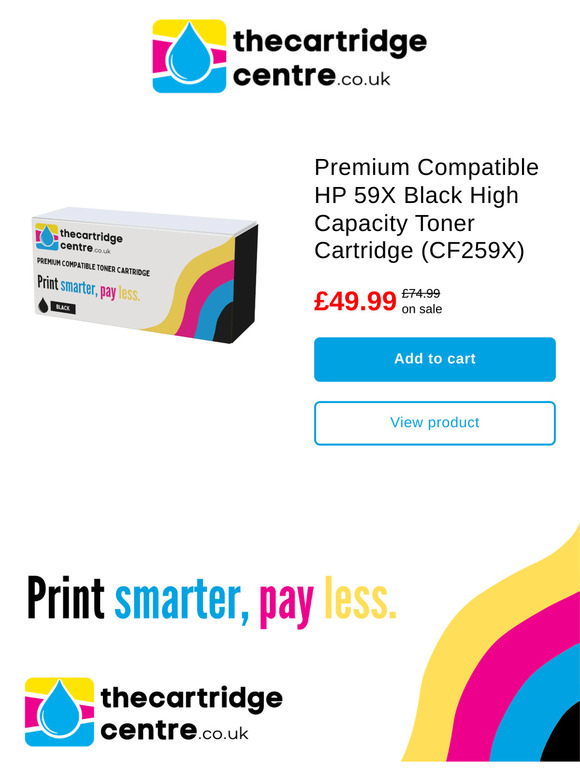 HP 59X Deals @ The Cartridge Centre