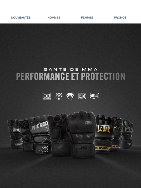 Gants de MMA : performance et protection.