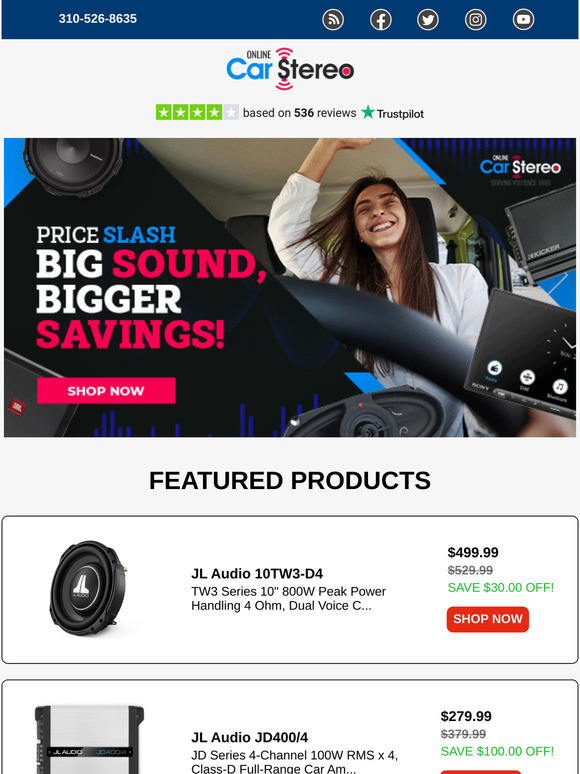OCS Price Slash Alert: Big Sound, Bigger Savings 💪 – Shop Now! ⏳ Limited Time Only!