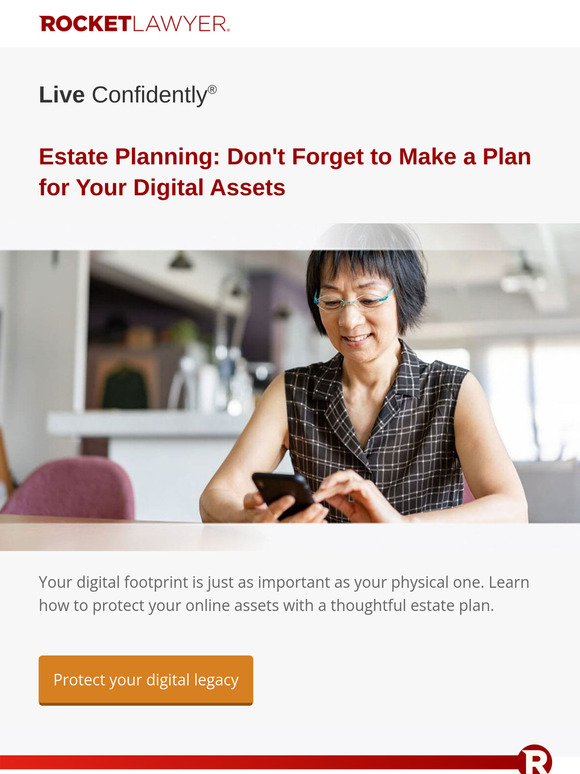Include digital assets in your plan