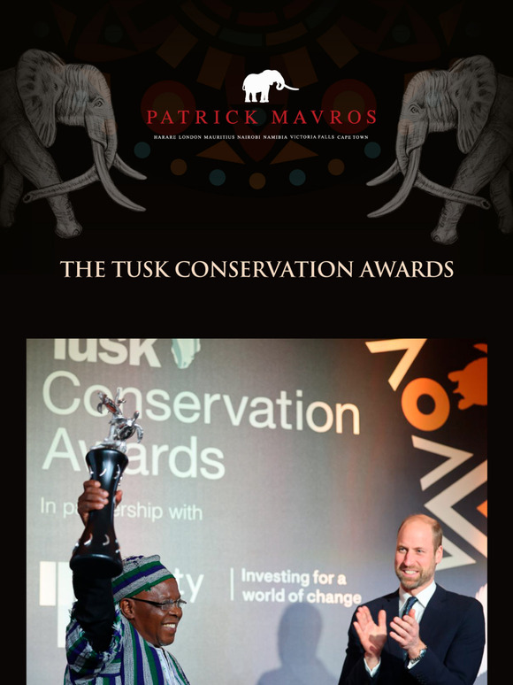 🦜🐢🐘 Celebrating Tusk's Conservation Heroes 🐘🐢🦜