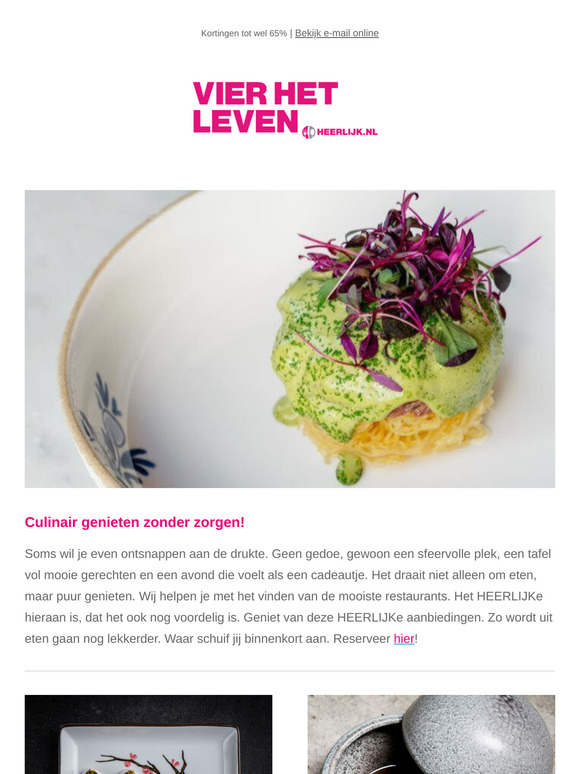 Nog geen plannen?🍽️