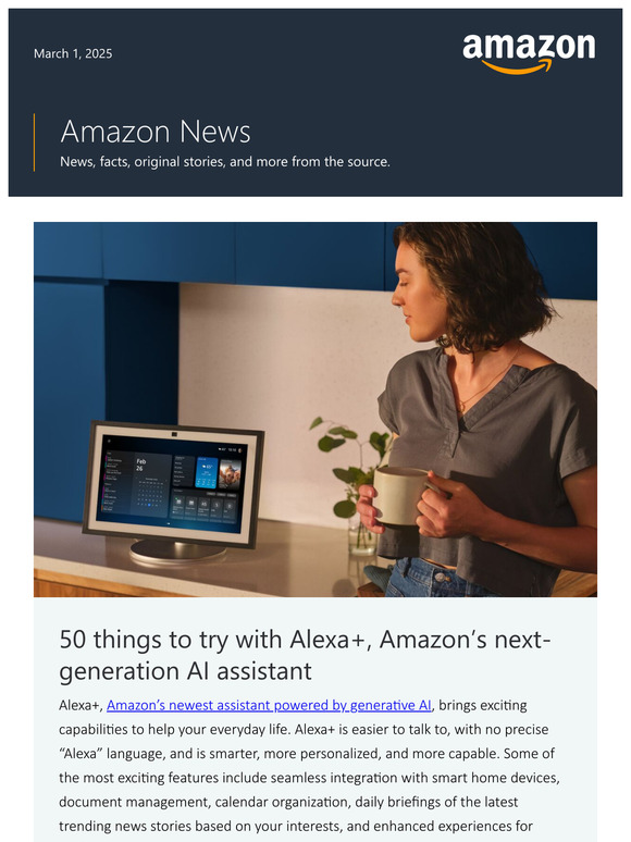 50 things you can do with Alexa+, Amazon’s new AI assistant