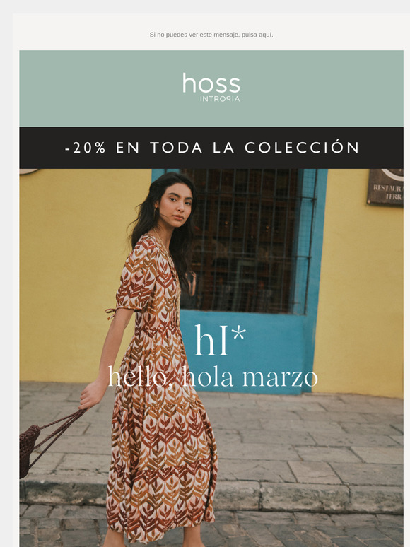 hI*, hello, hola marzo 🌼  -20% en toda la Nueva Colección.