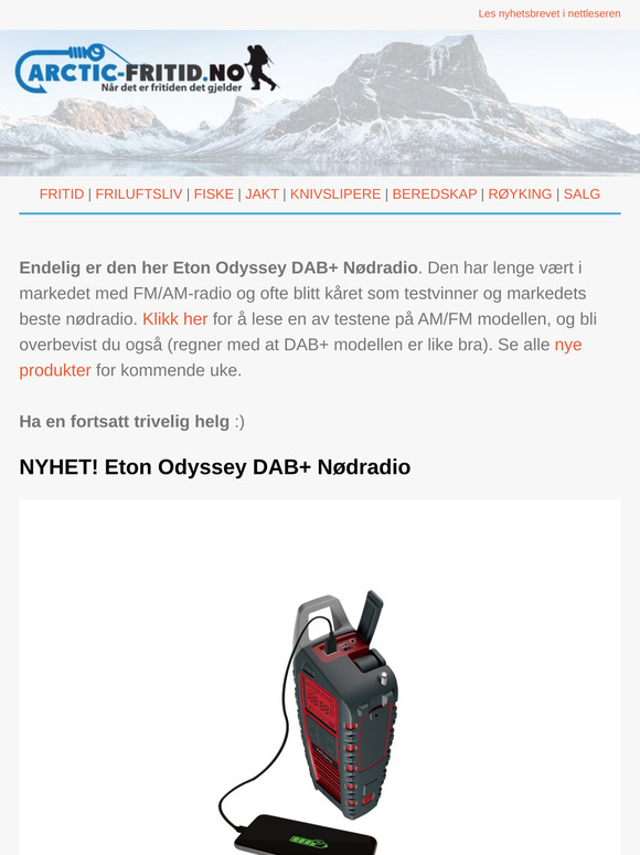 Nødradio NYHET