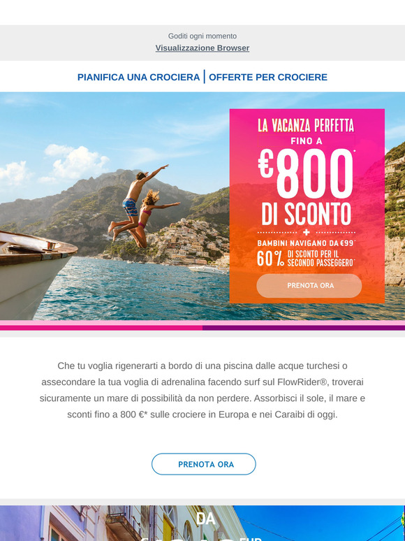 Attiva la modalità vacanza e parti per l’avventura