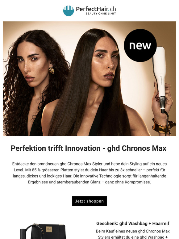 Der neuen ghd Chronos Max Styler – für langanhaltende Looks und perfekten Glanz ✨