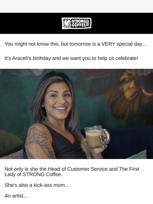 Tomorrow's a special day...