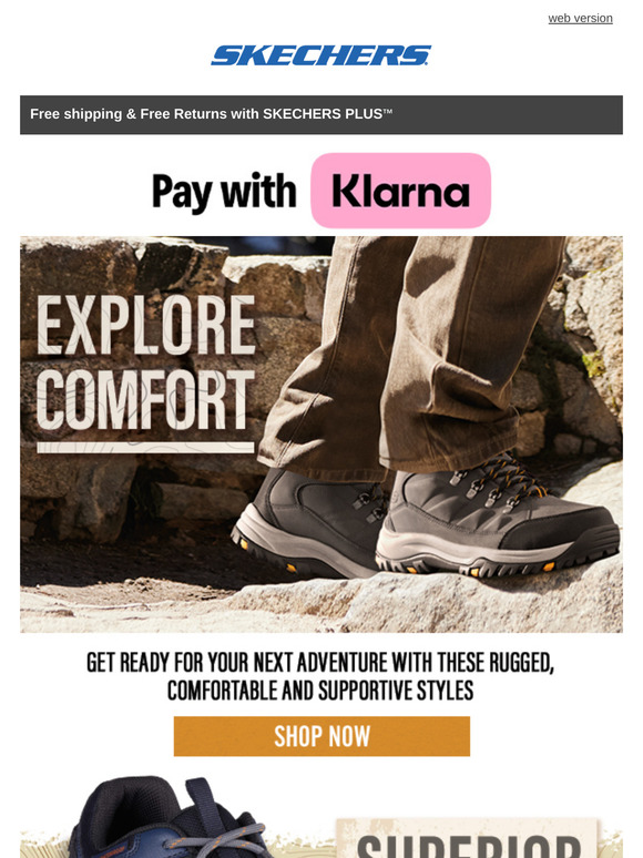 Explore in Comfort with Skechers Trail & Outdoor Footwear