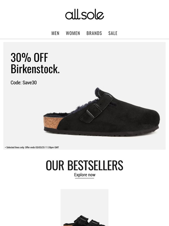 30% off | Birkenstock