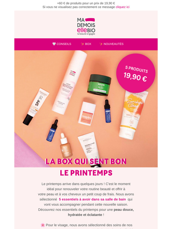 La box de Mars est arrivée 😍