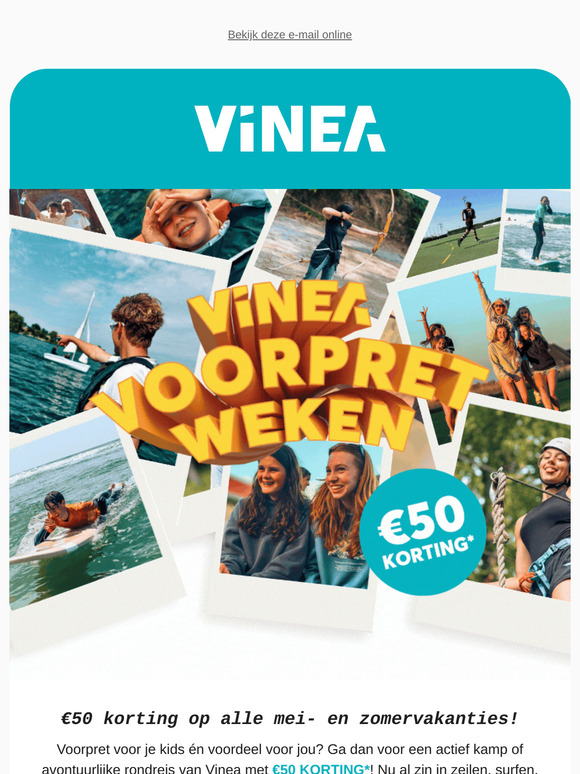 Voorpret voor je kids én voordeel voor jou 🏖️