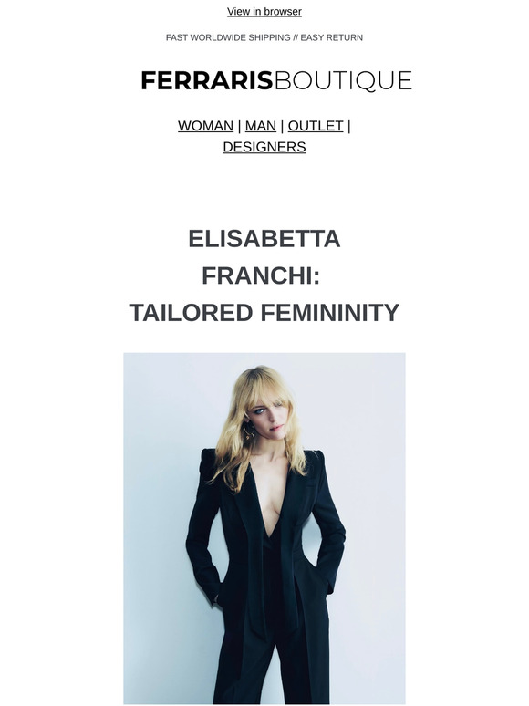 Discover the new Elisabetta Franchi arrivals 💗