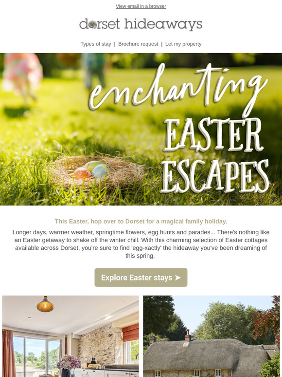 Find Your Perfect Easter Hideaway 🐣🌸