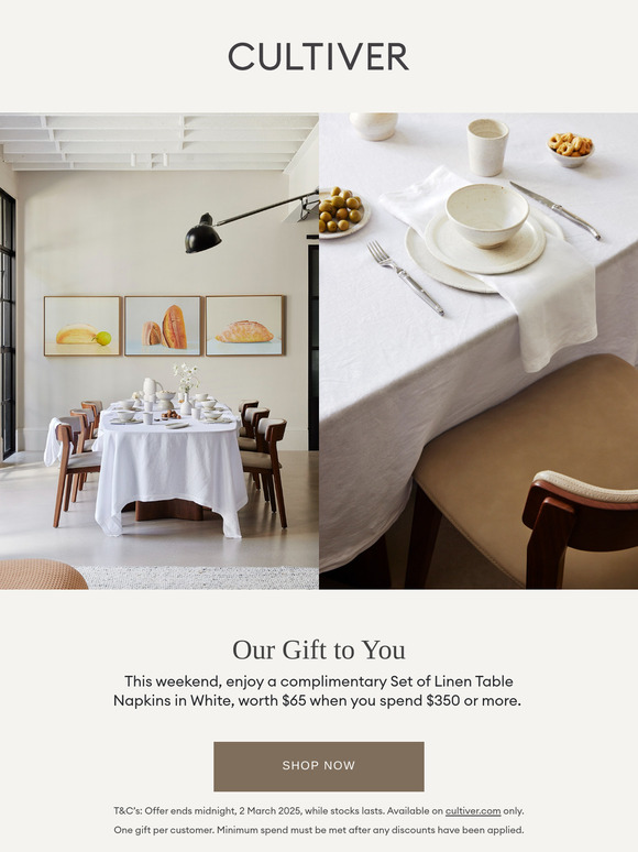 Last Moments to Enjoy Our Gift to You