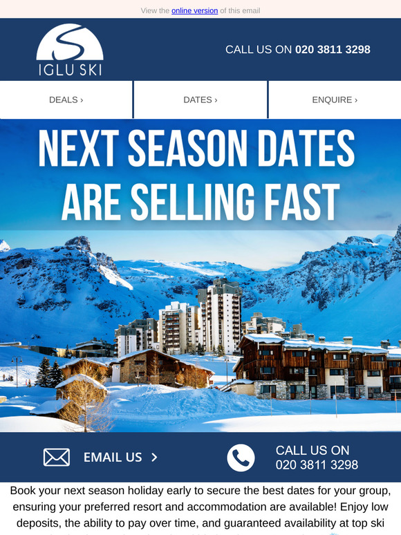 From £548pp – Lock In Your Next Season Ski Adventure ❄️