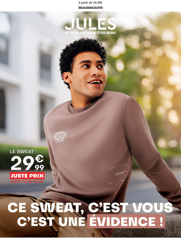 —, ce sweat a tout pour plair