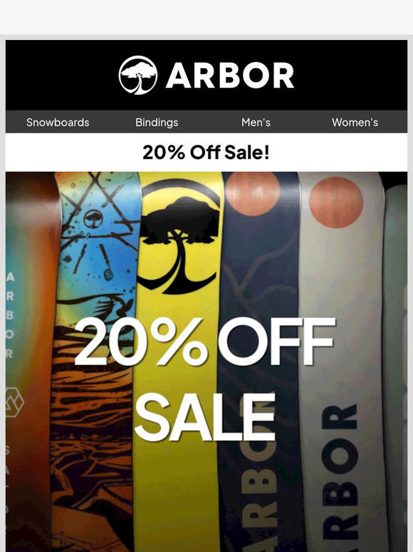 20% Off Sale!