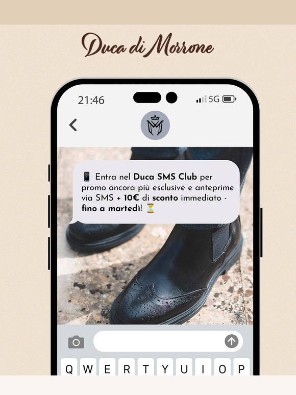 Il Duca SMS Club ti sta aspettando con 10€ di benvenuto!!