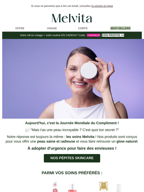 💌 Nos pépites pour une peau qui fait tourner les têtes !